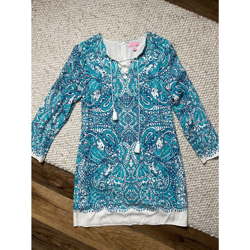 Lilly Pulitzer Paisley Tassel Dress